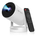 Mini Projector with WiFi & Bluetooth, 1080P Support (4K Input), Portable Smart Movie Projector for Bedroom & Outdoor, Small TV Projector for iPhone