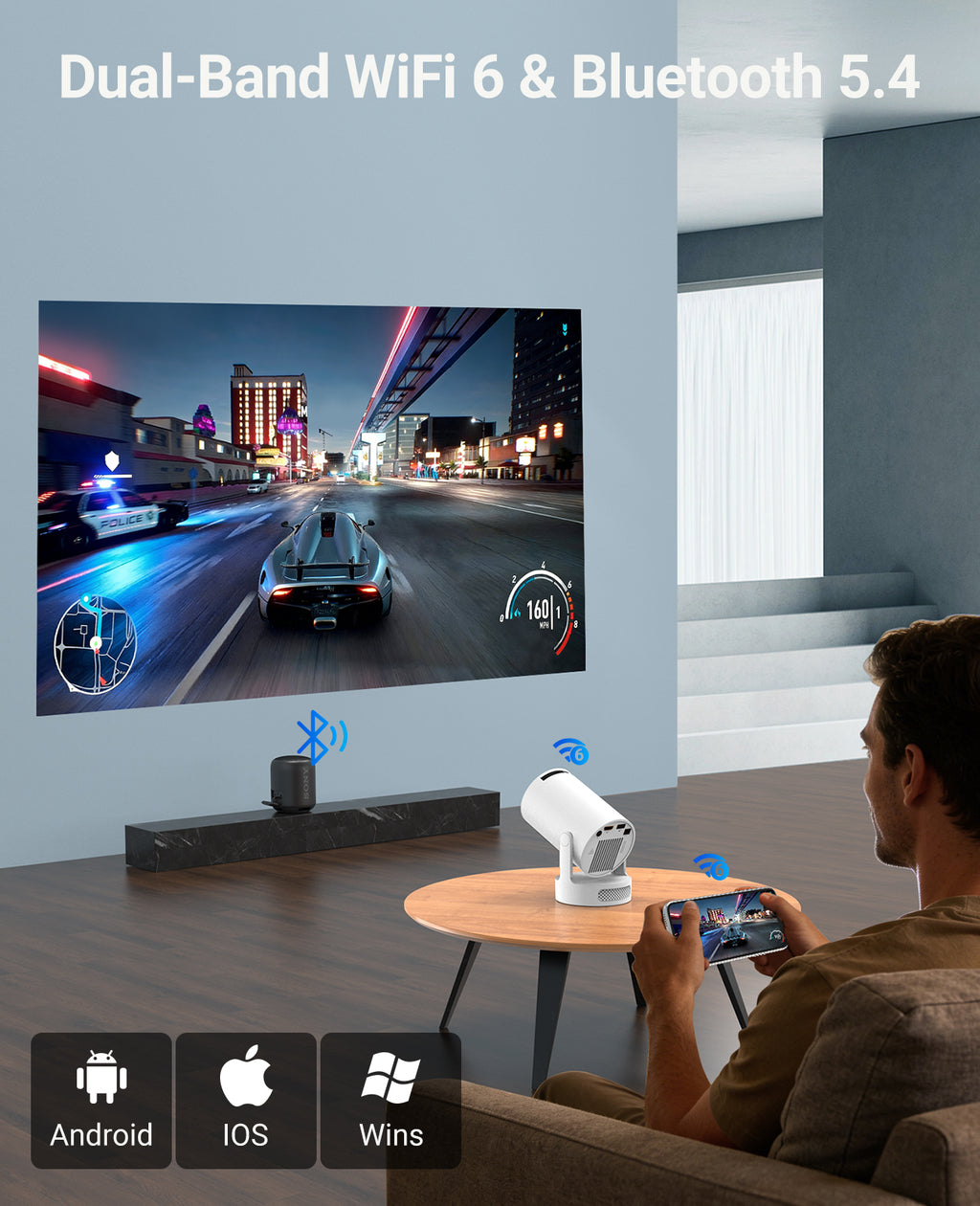 ENUOSUMA HY300 ULTRA Smart Projector
