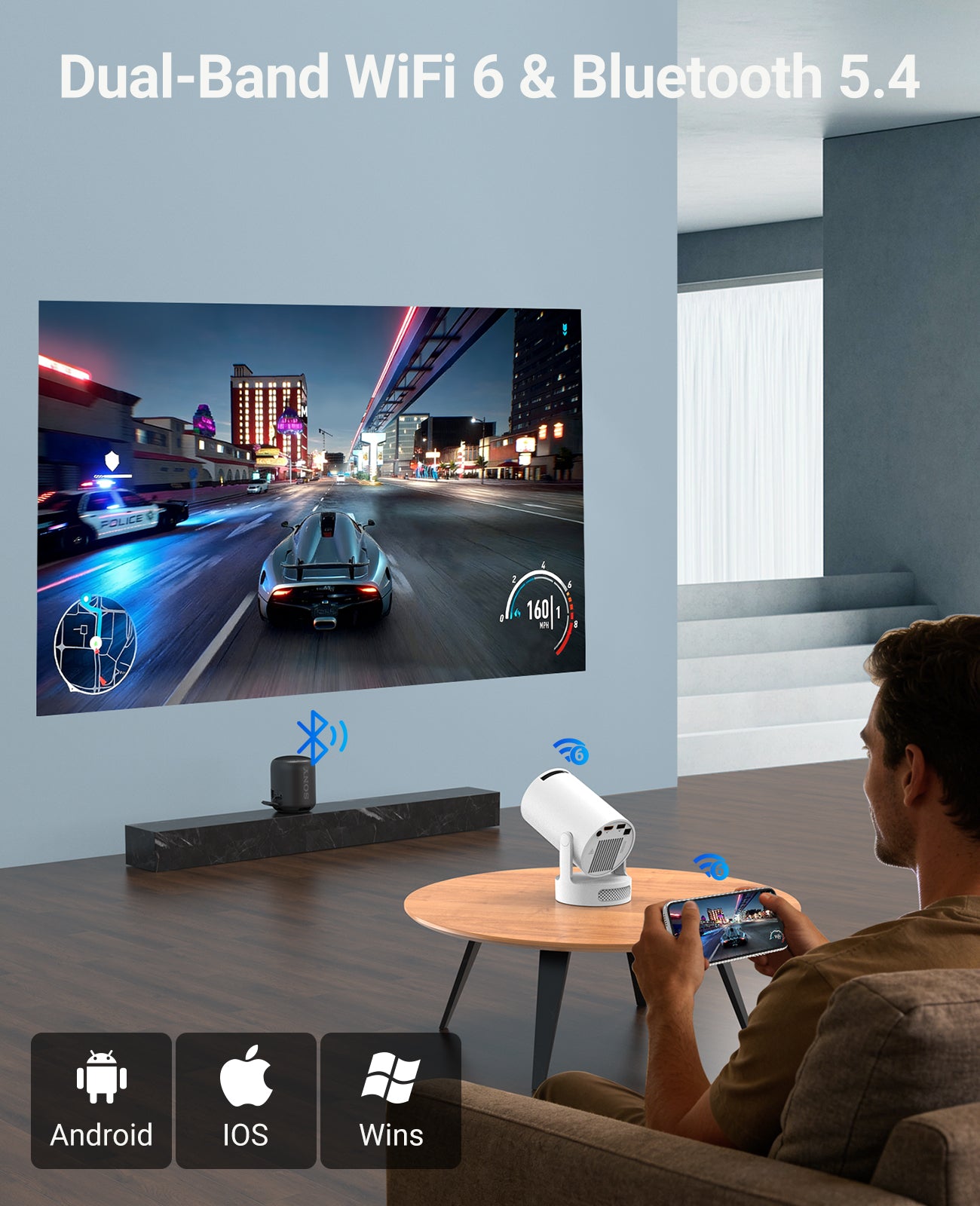 ENUOSUMA HY300 ULTRA Smart Projector