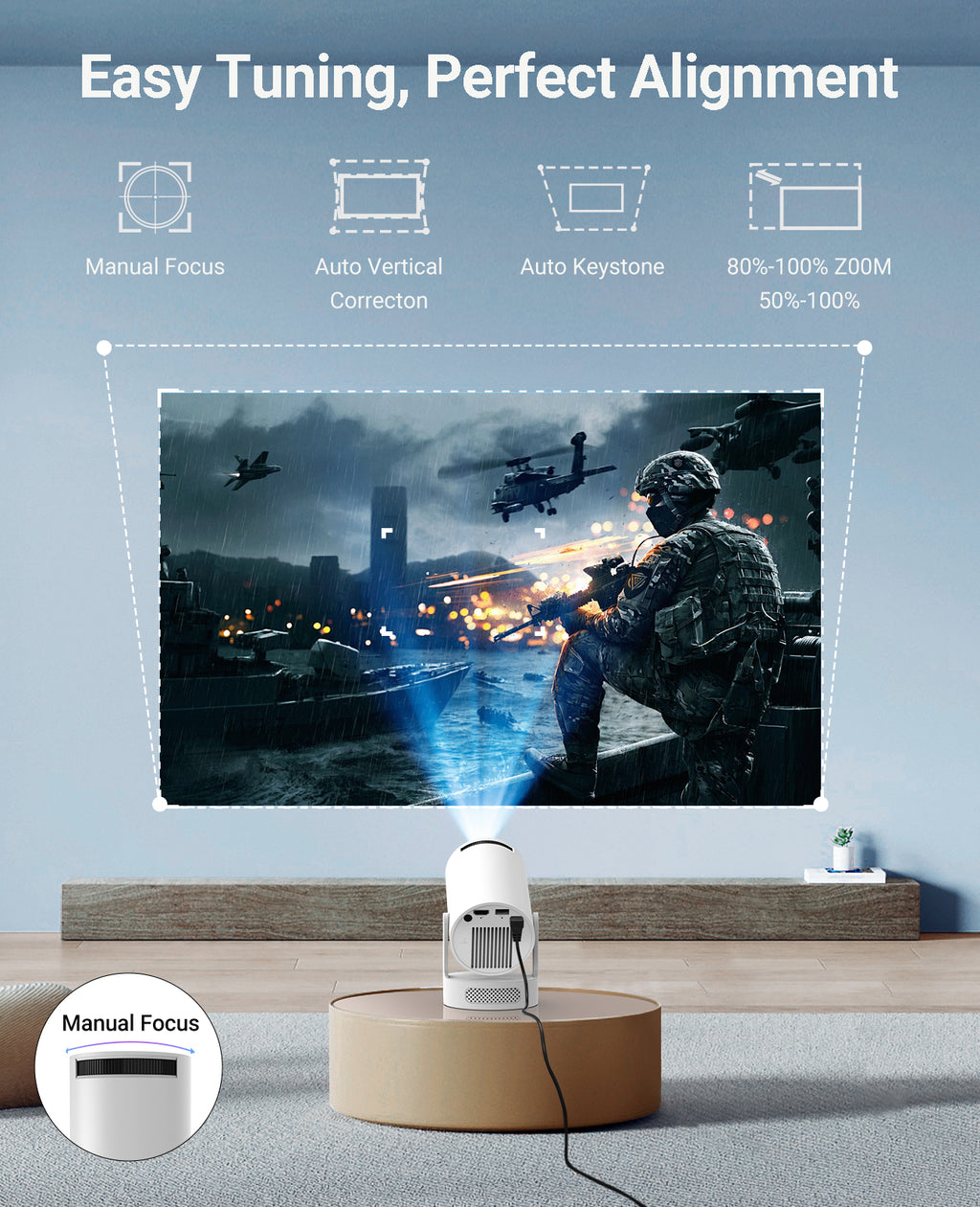 ENUOSUMA HY300 ULTRA Smart Projector