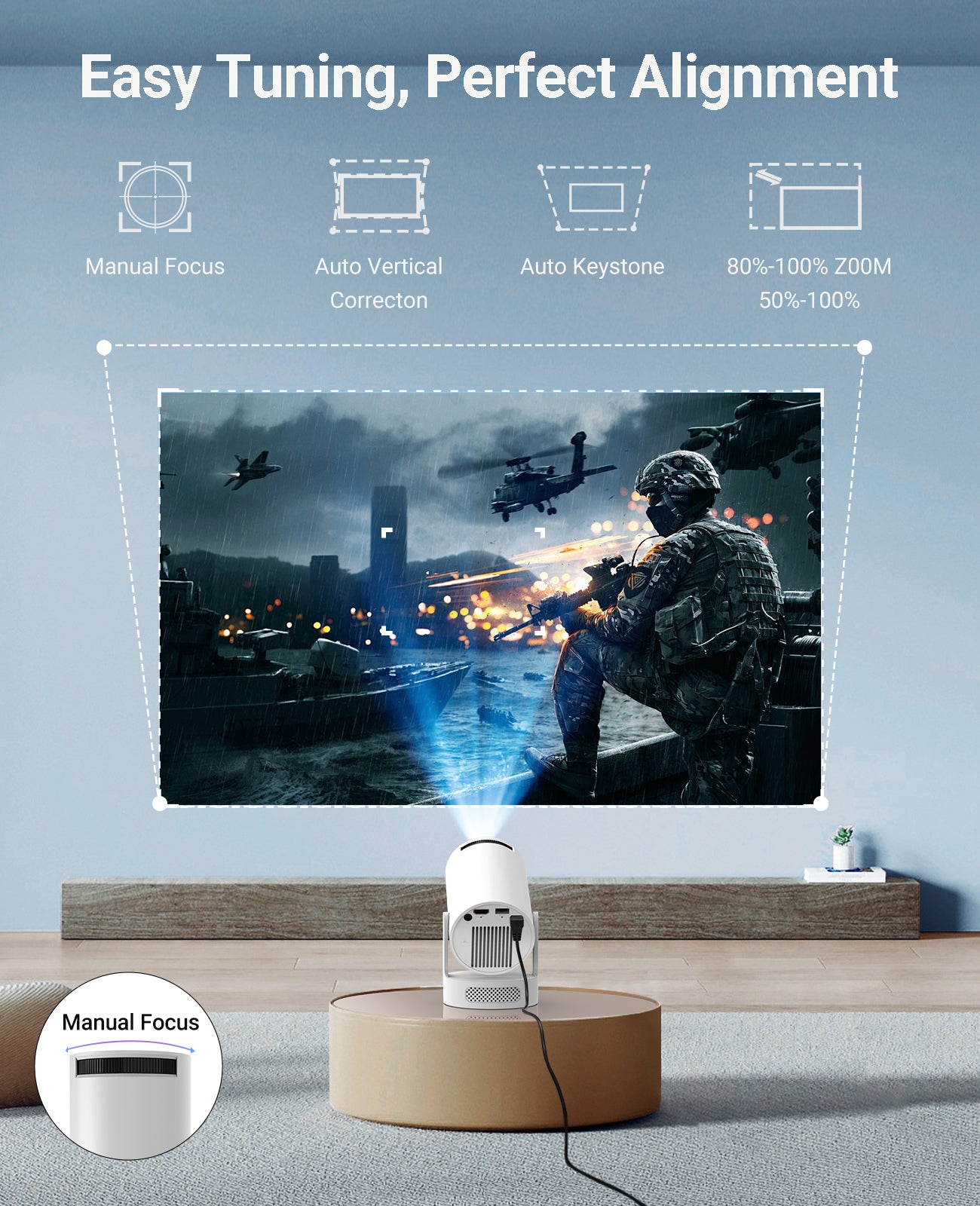 ENUOSUMA HY300 ULTRA Smart Projector