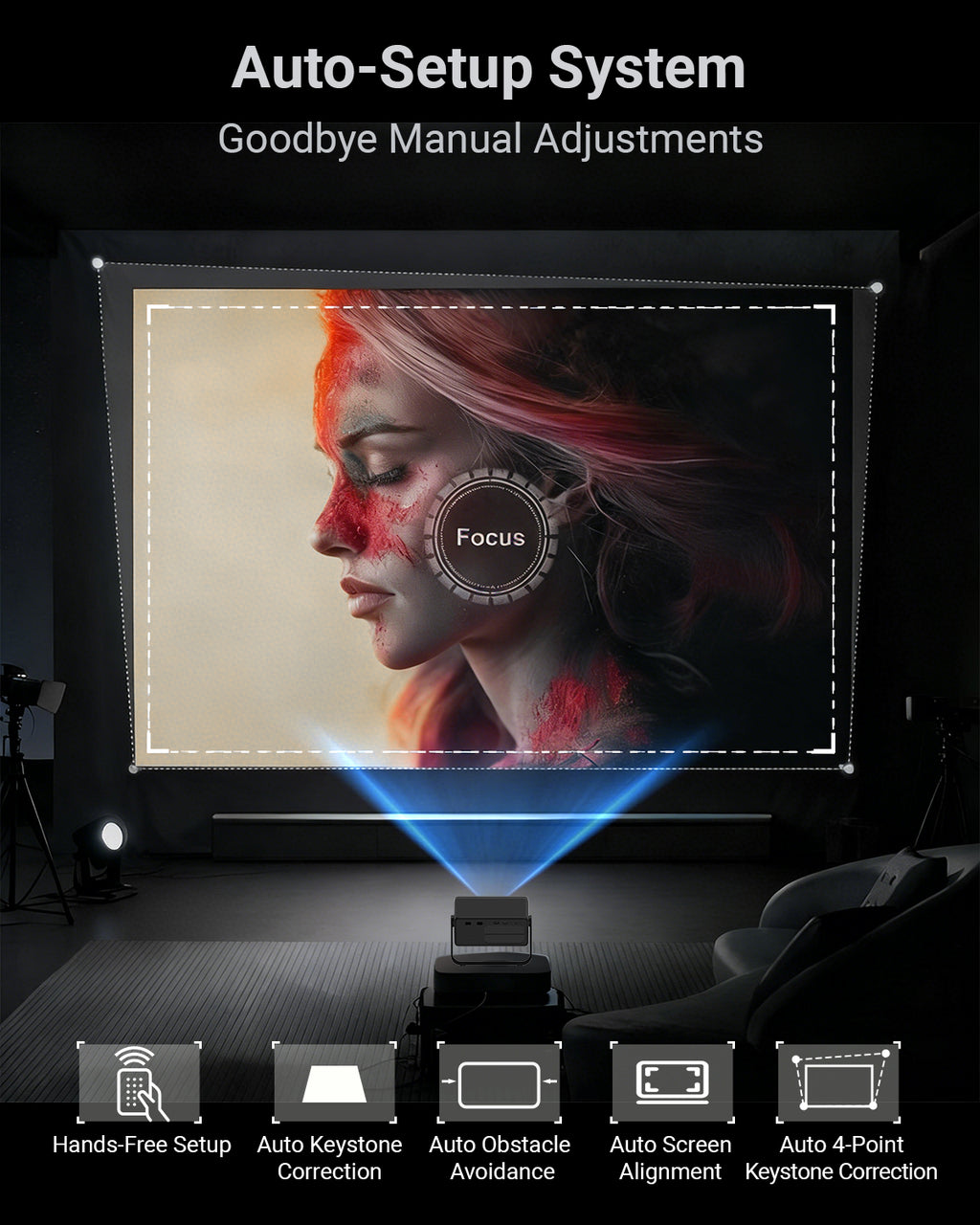 ENUOSUMA F22 Smart Projector