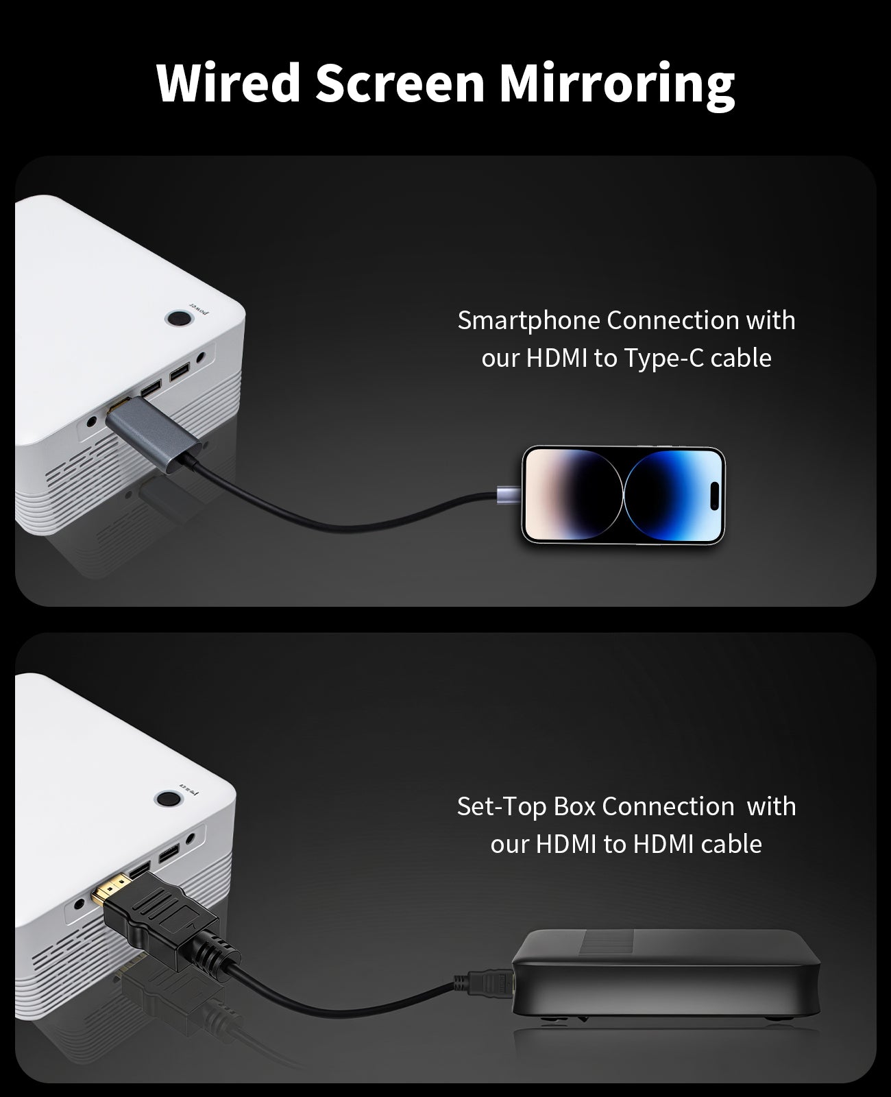 ENUOSUMA H5 Native 1080P Smart Projector