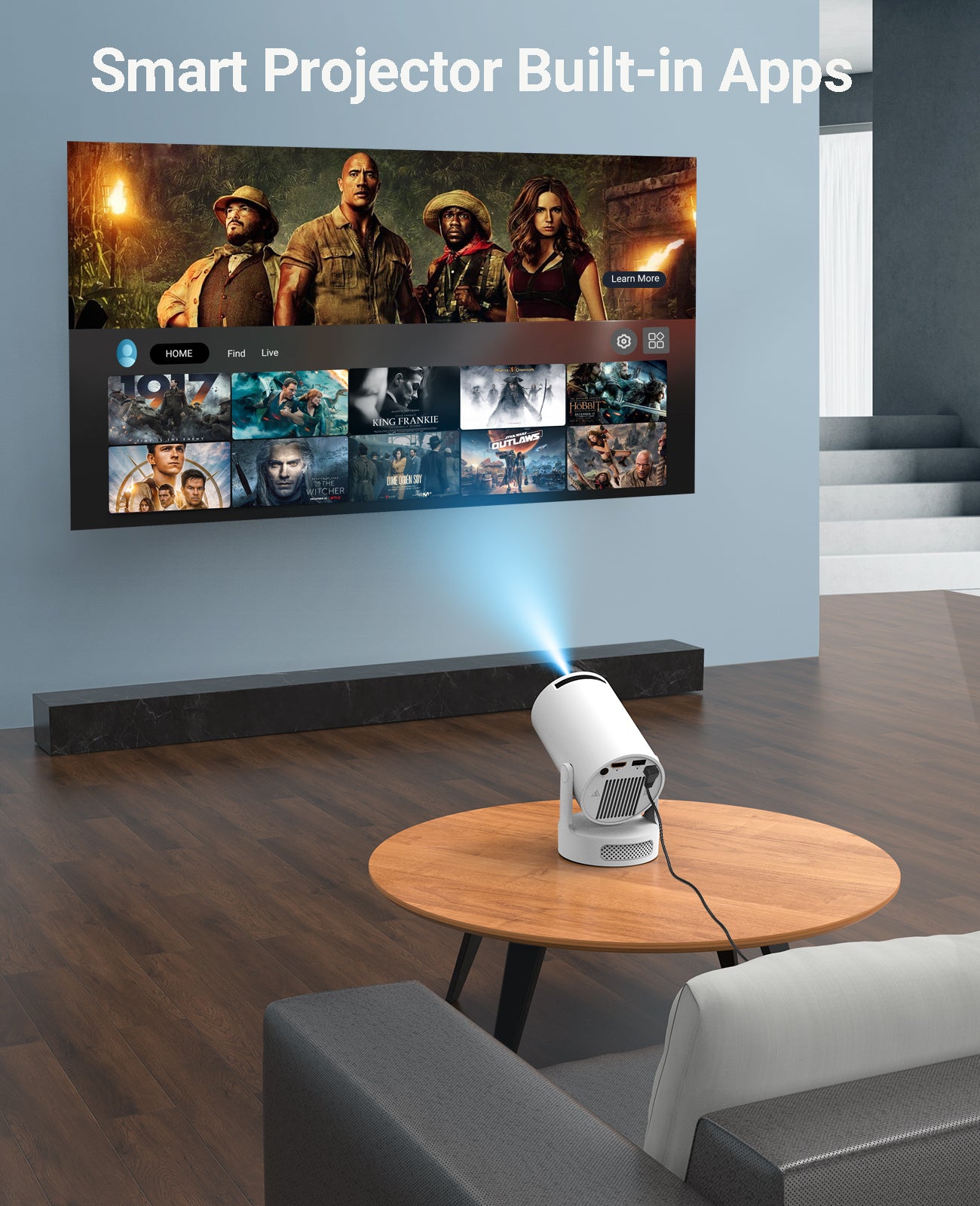 ENUOSUMA HY300 ULTRA Smart Projector