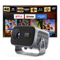 ENUOSUMA A10 Native 1080P Android Smart Projector with Auto Focus, Auto Keystone & 360° Rotation