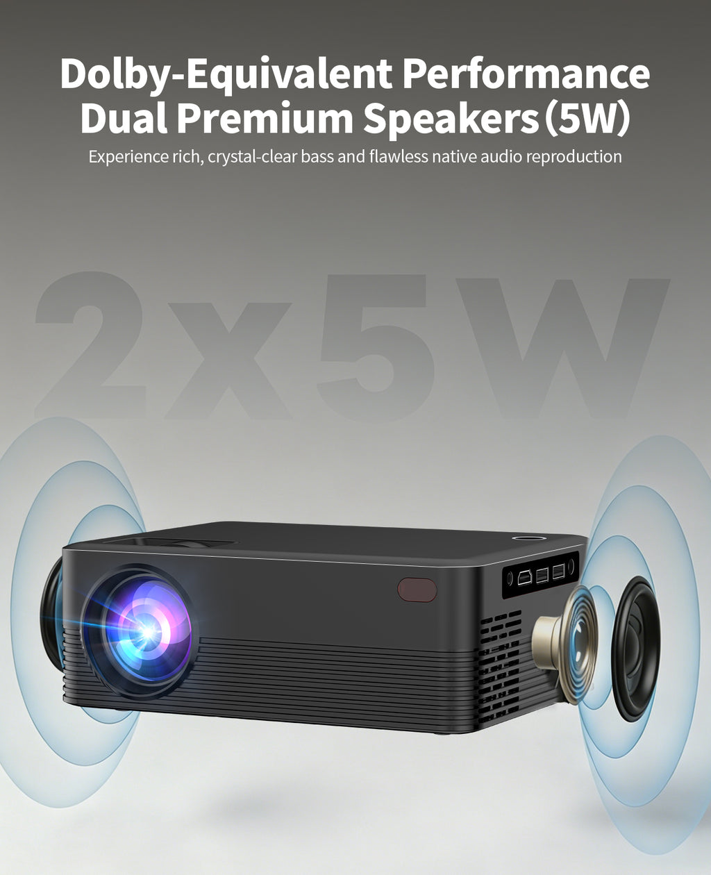 ENUOSUMA H5 Native 1080P Smart Projector